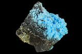 Vibrant Blue, Botryoidal Gibbsite - China #147661-1